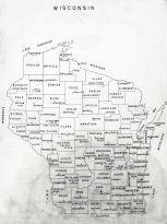 Wisconsin State Map, Dunn County 1959